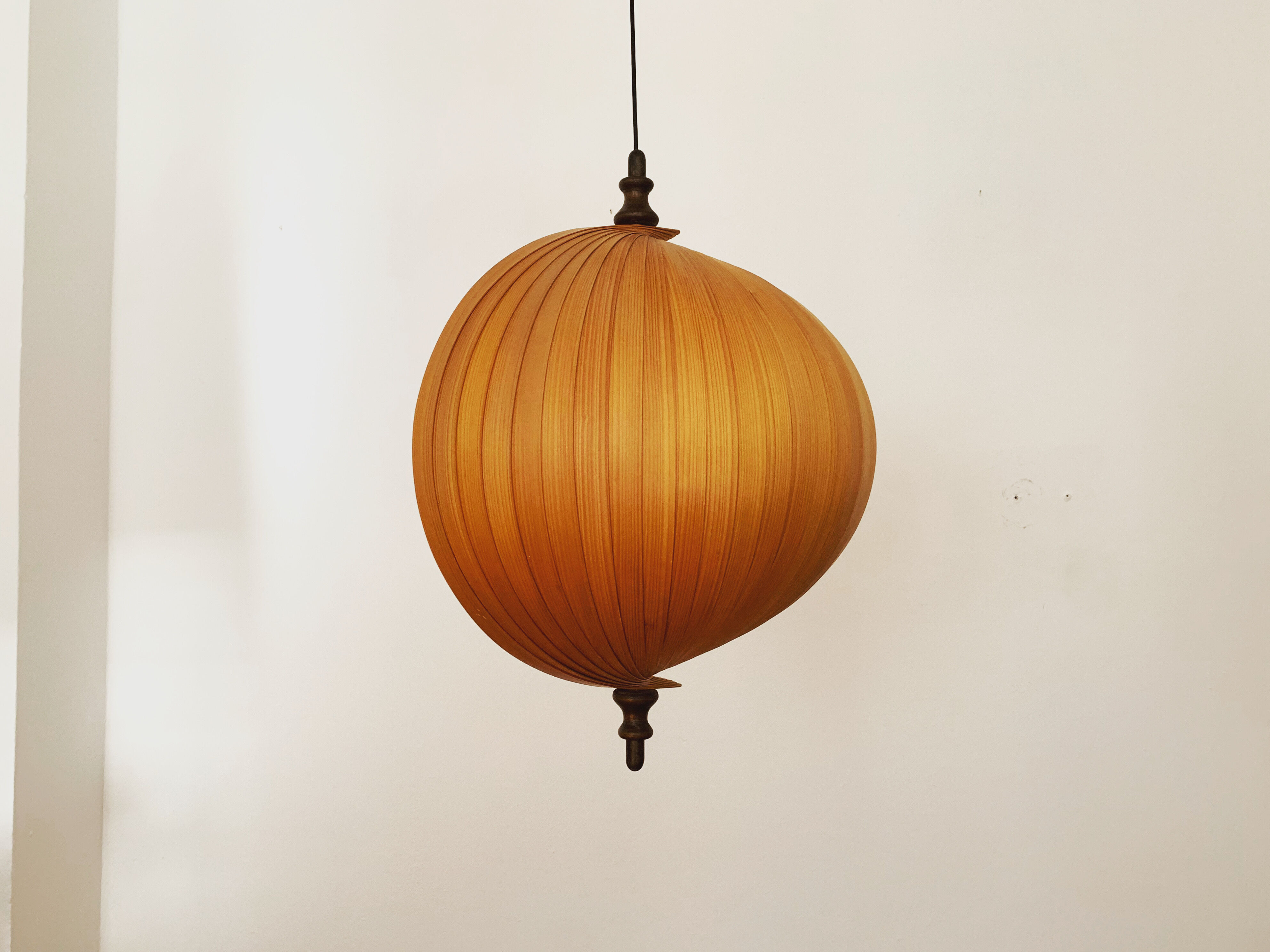 XXL swedish Mid-Century Modern moon pendant lamp