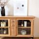 Antique solid wood sideboard, reimagined