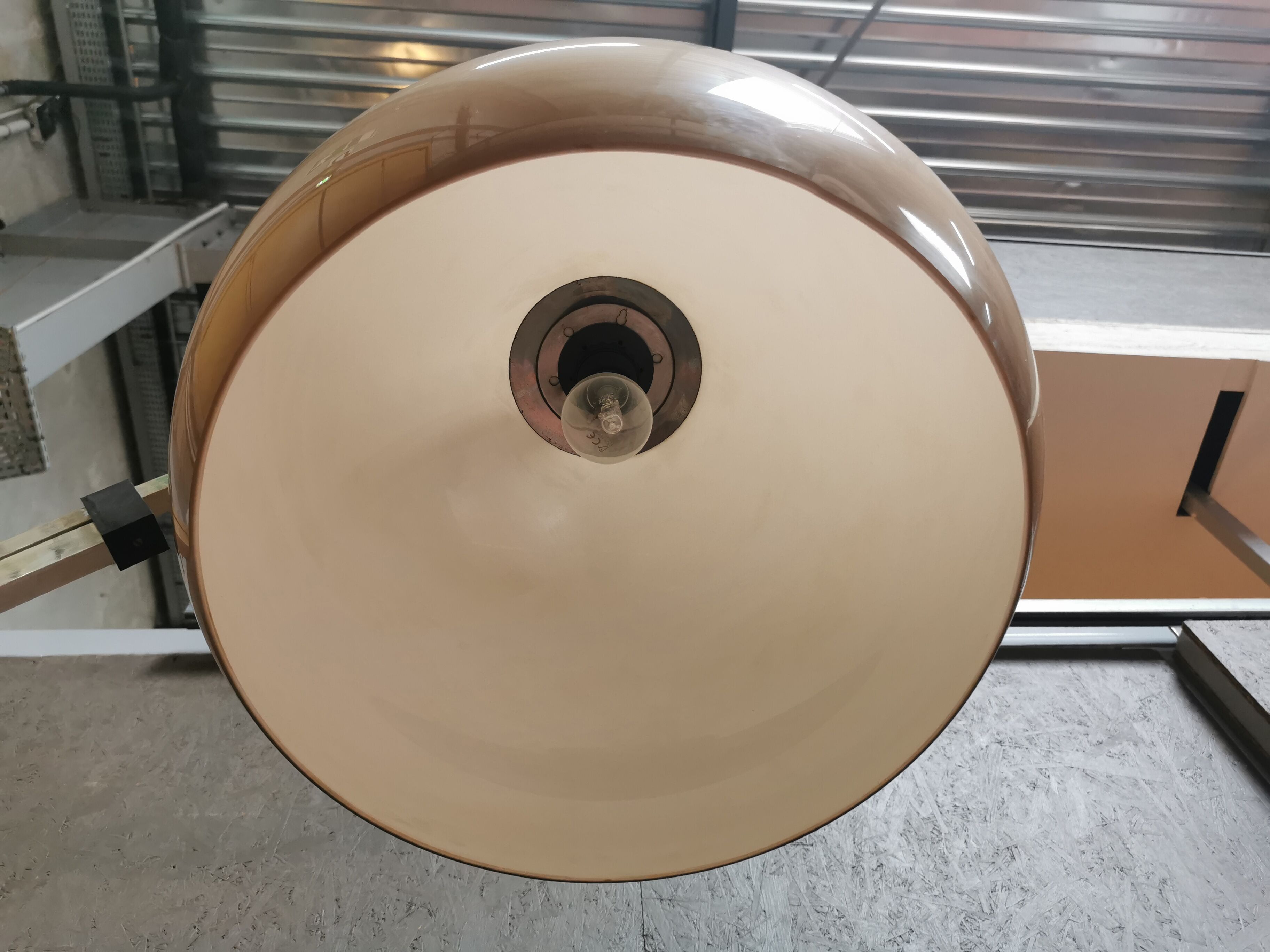 Arc floor lamp by Harvey Guzzini 70s