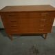 COMMODE SCANDINAVE EN TECK DESIGN  ANNEES 60'S