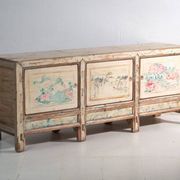 Antique buffet painted in pine wood – China, circa 1930