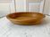 Rattan basket and wood 70s