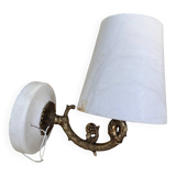 Pair of marble wall lights