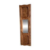 Miroir en bois rénové