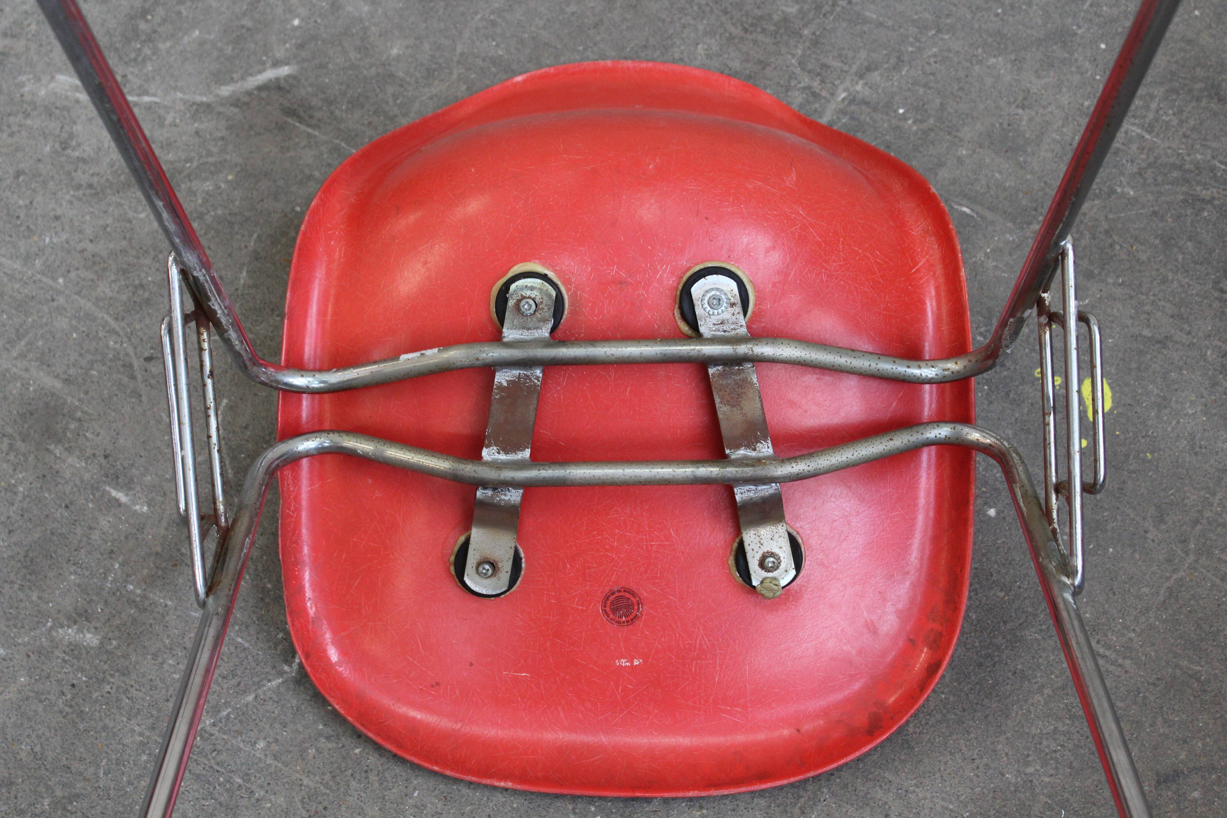 Set of 4 chairs  Eames -  La Fonda