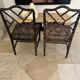 2 Chippendale chairs