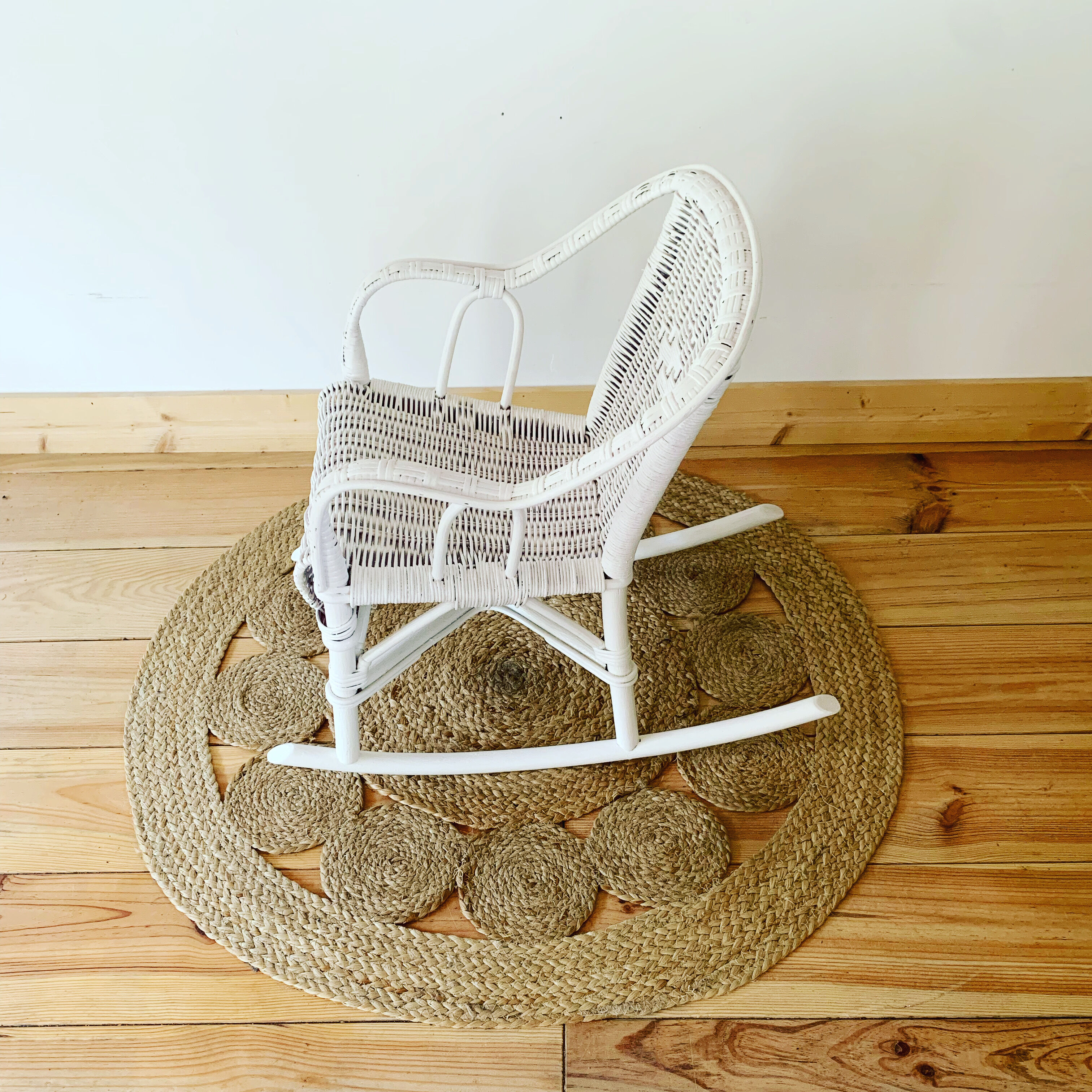 Wicker rocking chair