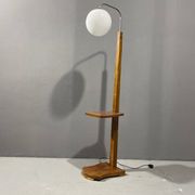 Lampe de sol art déco, années 1930, Tchécoslovaquie