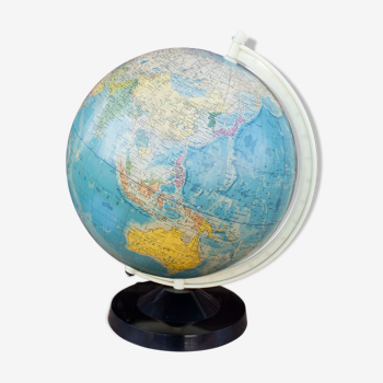 Vieille globe terrestre de 1971 Raths Politischer Erdglobus Prof. Dr. Arthur - Kreuse