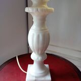Vintage marble foot lamp