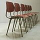 Set of 6 chairs "Revolt" by Friso Kramer for Ahrend de Cirkel 1954