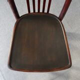 Set of 4 bistro chairs 1910/1930 curved wood, thonet, fischel etc