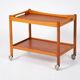 Mid-Century Bar Cart by Hans J. Wegner for Andreas Tuck, Denmark, 1950s
