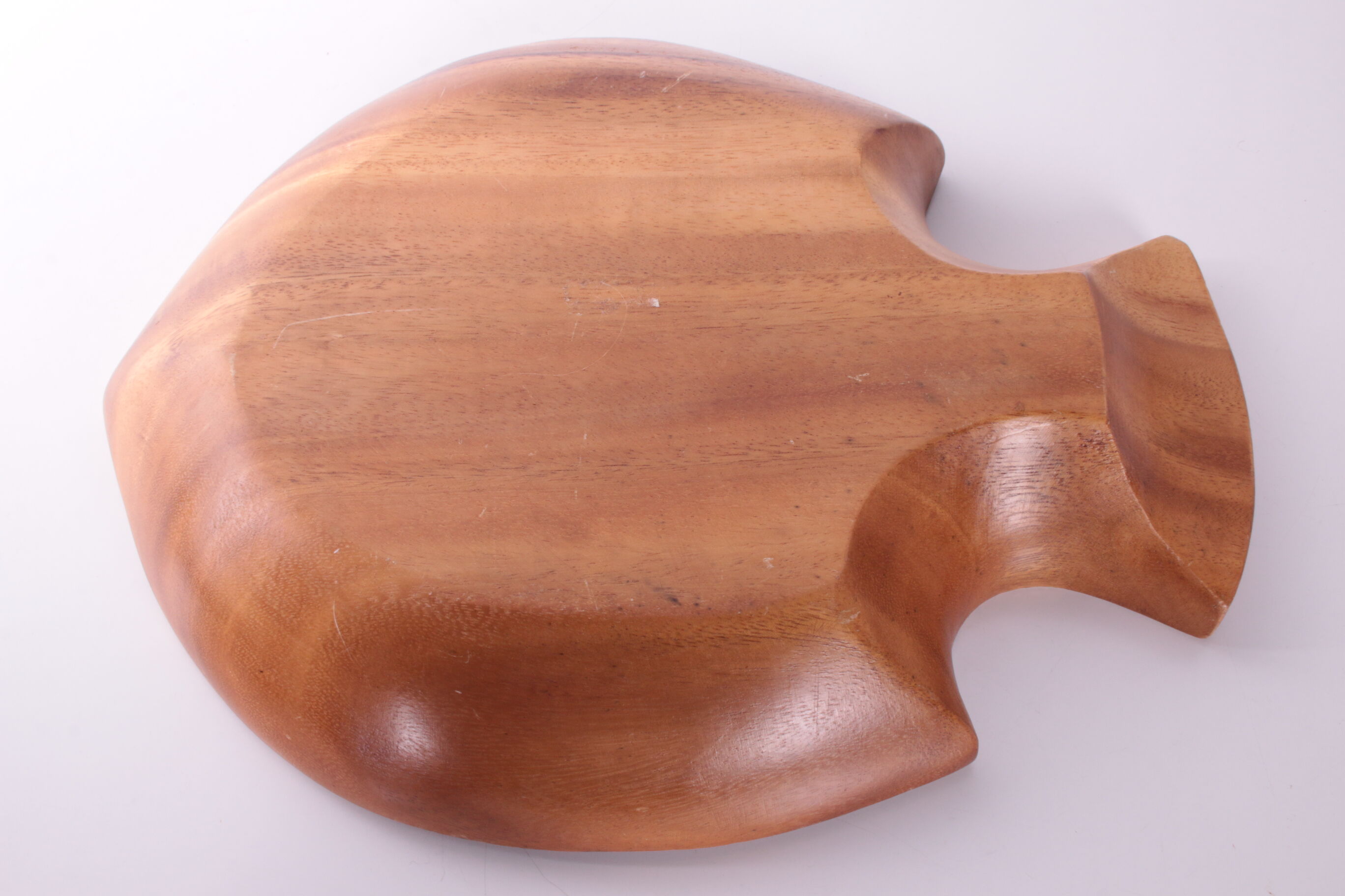 Vintage teak drink bowl 1960s german