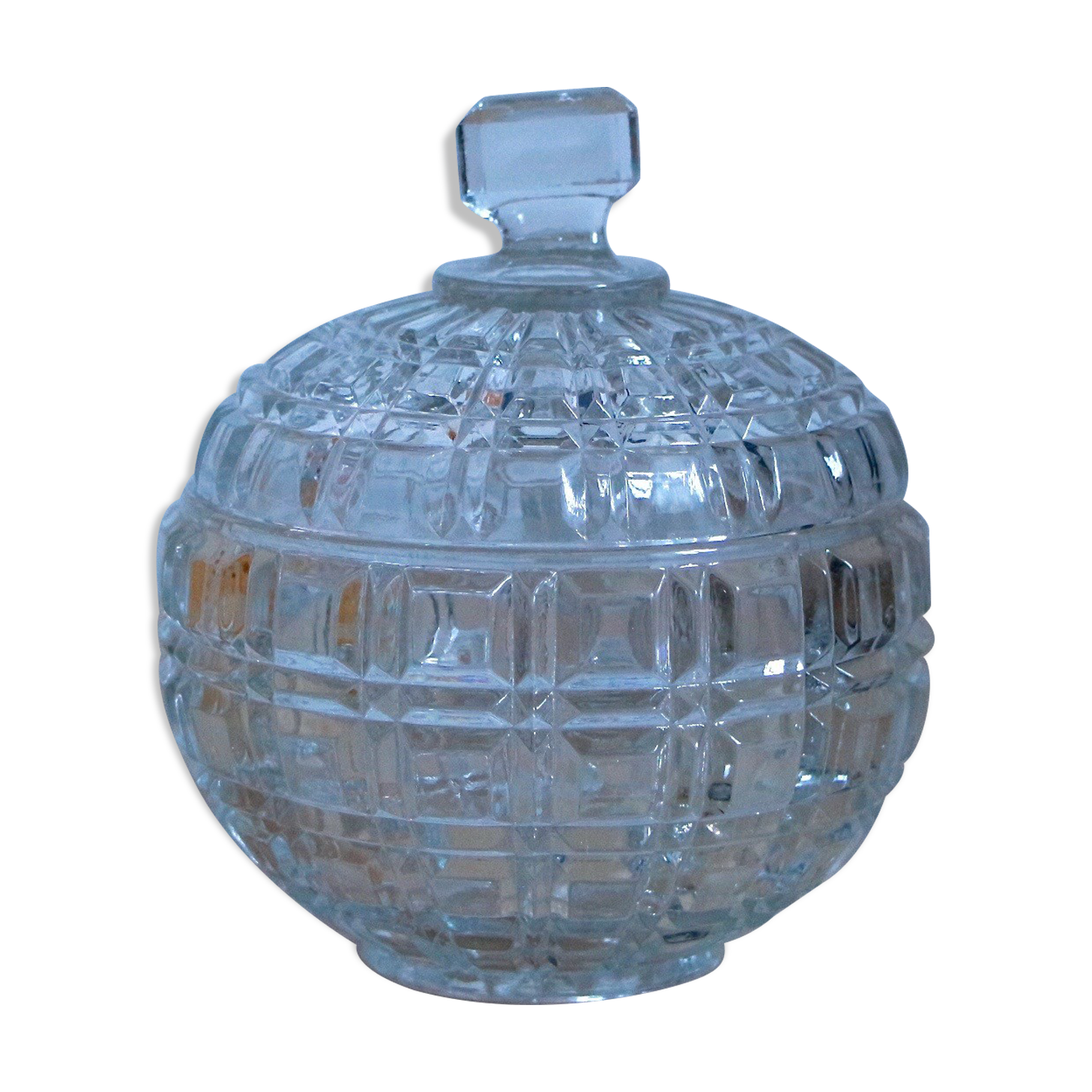 Sucrier en verre