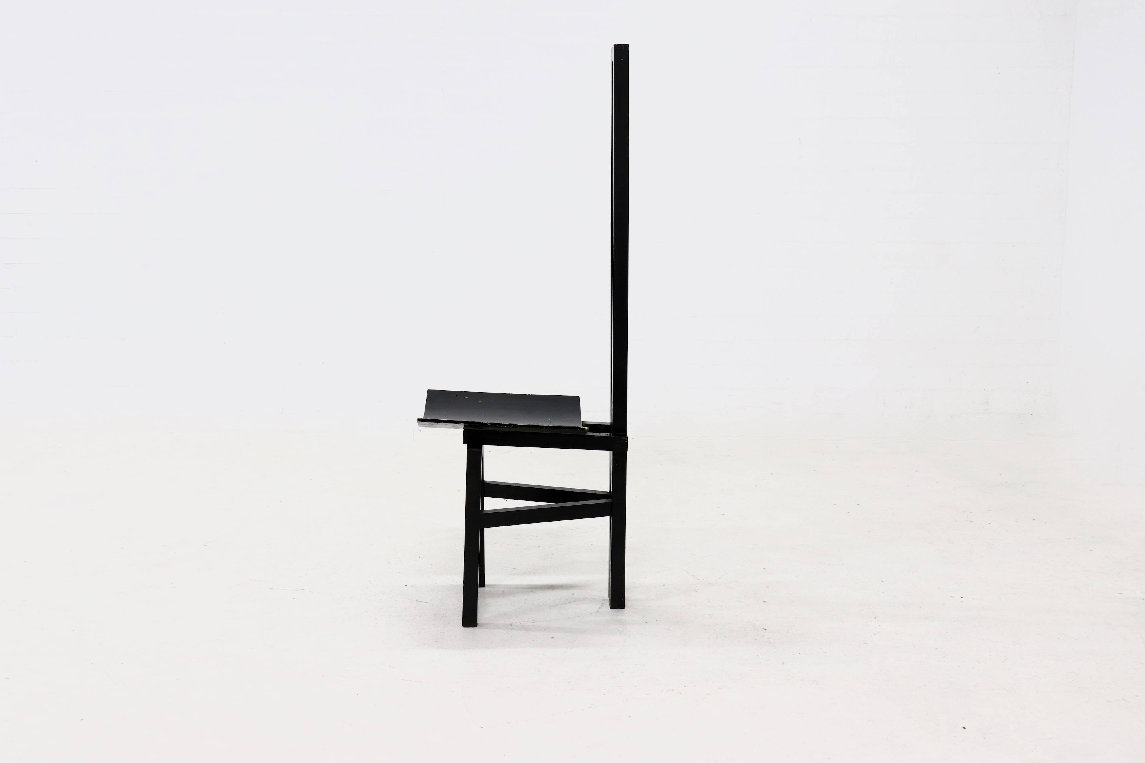 Chaise d'appoint constructiviste, années 1950