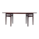 Oval rosewood table, 1950s, Danish design, designer: Arne Vodder, productio