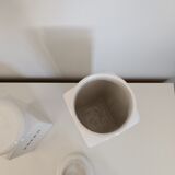 Set of 2 vintage kitchen pots / jars