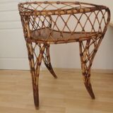 rattan console or dressing table