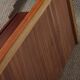 Vintage Scandinavian teak headboard from the 1960s