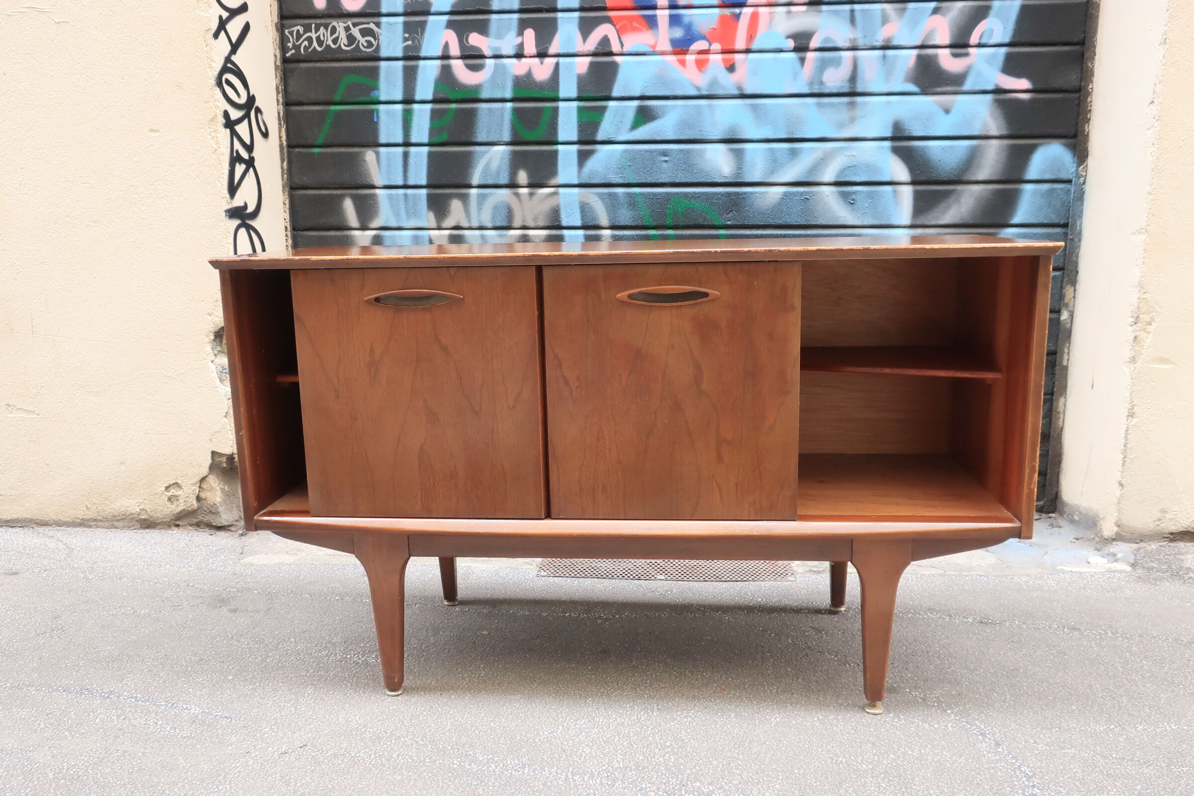 Teak sideboard 60s
