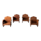 Fireside chairs, Italy, 1960's