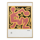 Keith Haring. Numbered colour silkscreen. 1990s.
