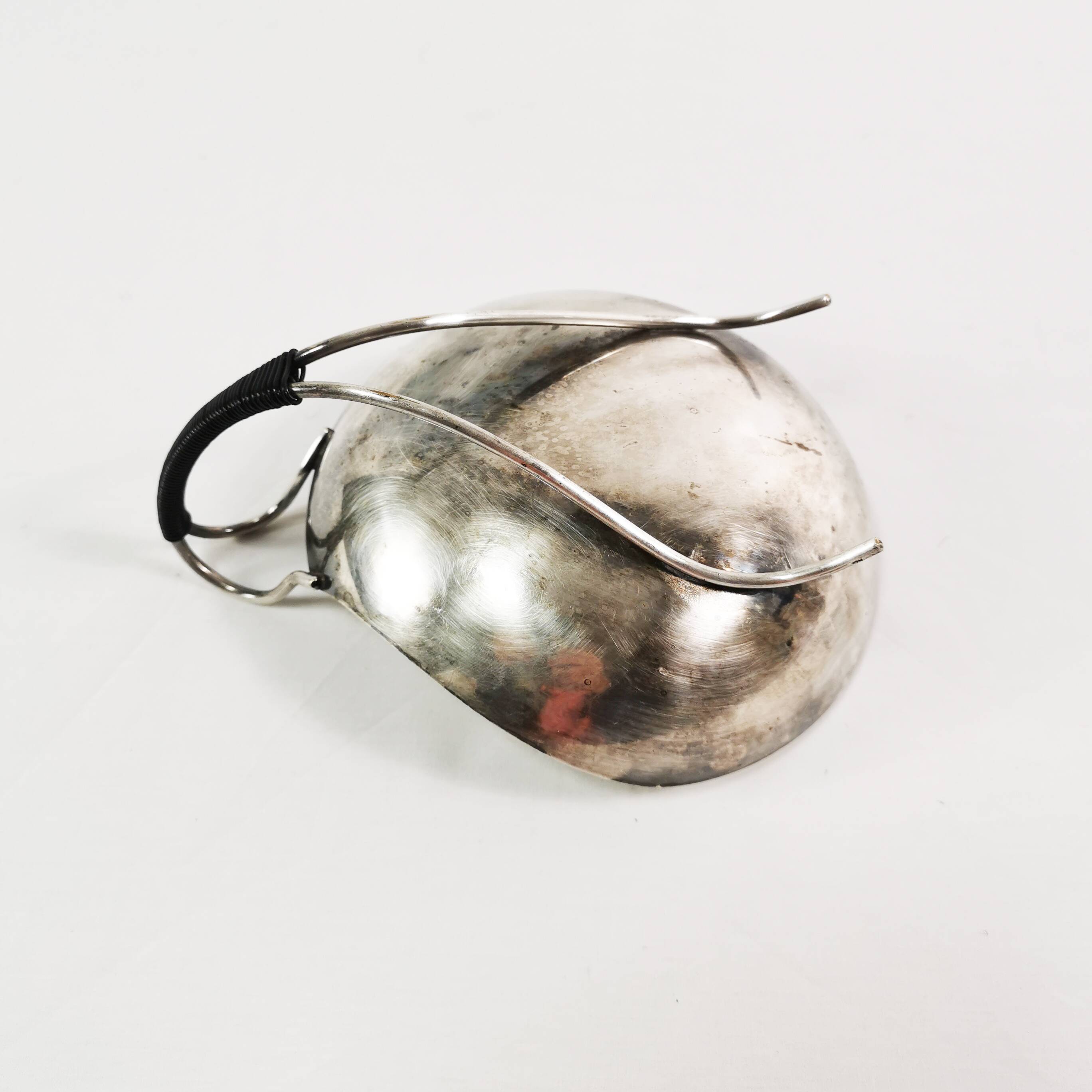 Modernist plated platter, Denmark, 1960s