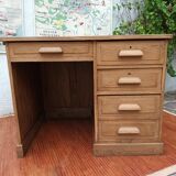 Solid oak desk counter