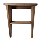 Shelf solid oak patinated years 50-60 years