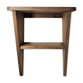 Shelf solid oak patinated years 50-60 years