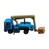 Old toy truck crane norev