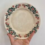 Set of 6 vintage dessert plates model Cécile by HBCM (lot 2)
