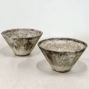 A pair of Willy Guhl planters. Switzerland 1960s