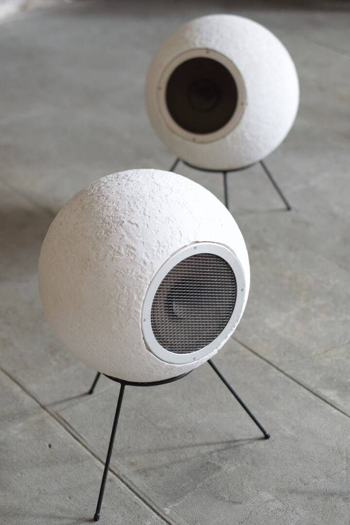 Set of 2 AS40 Bicone Supravox T215s Speakers by Joseph Léon for Elipson - 1960s