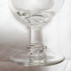 6 Lalique stamped glasses
