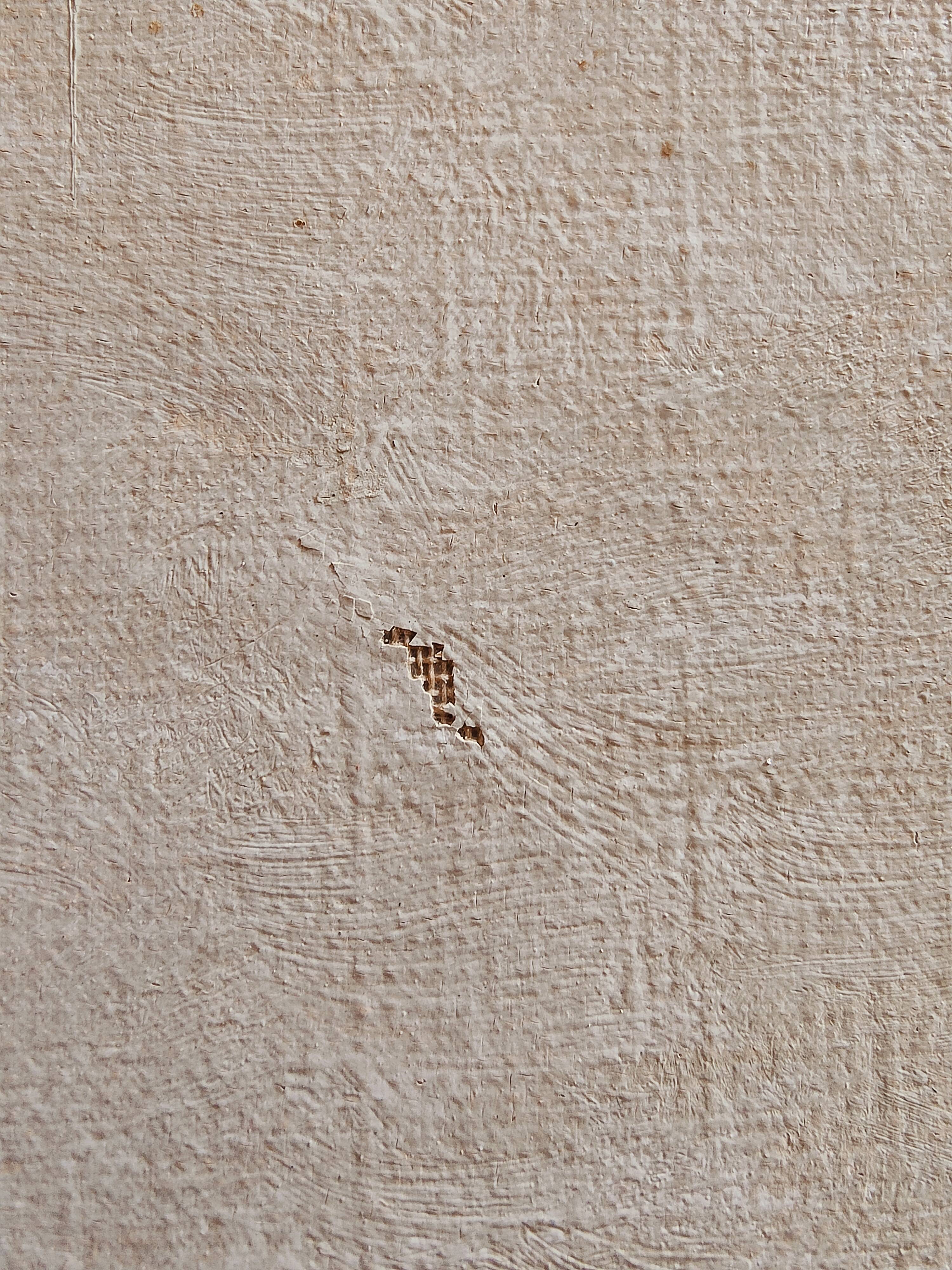 Oil painting on canvas "Country spray with poppies" 1910 signed