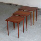 Set of 3 nesting tables, Danish design