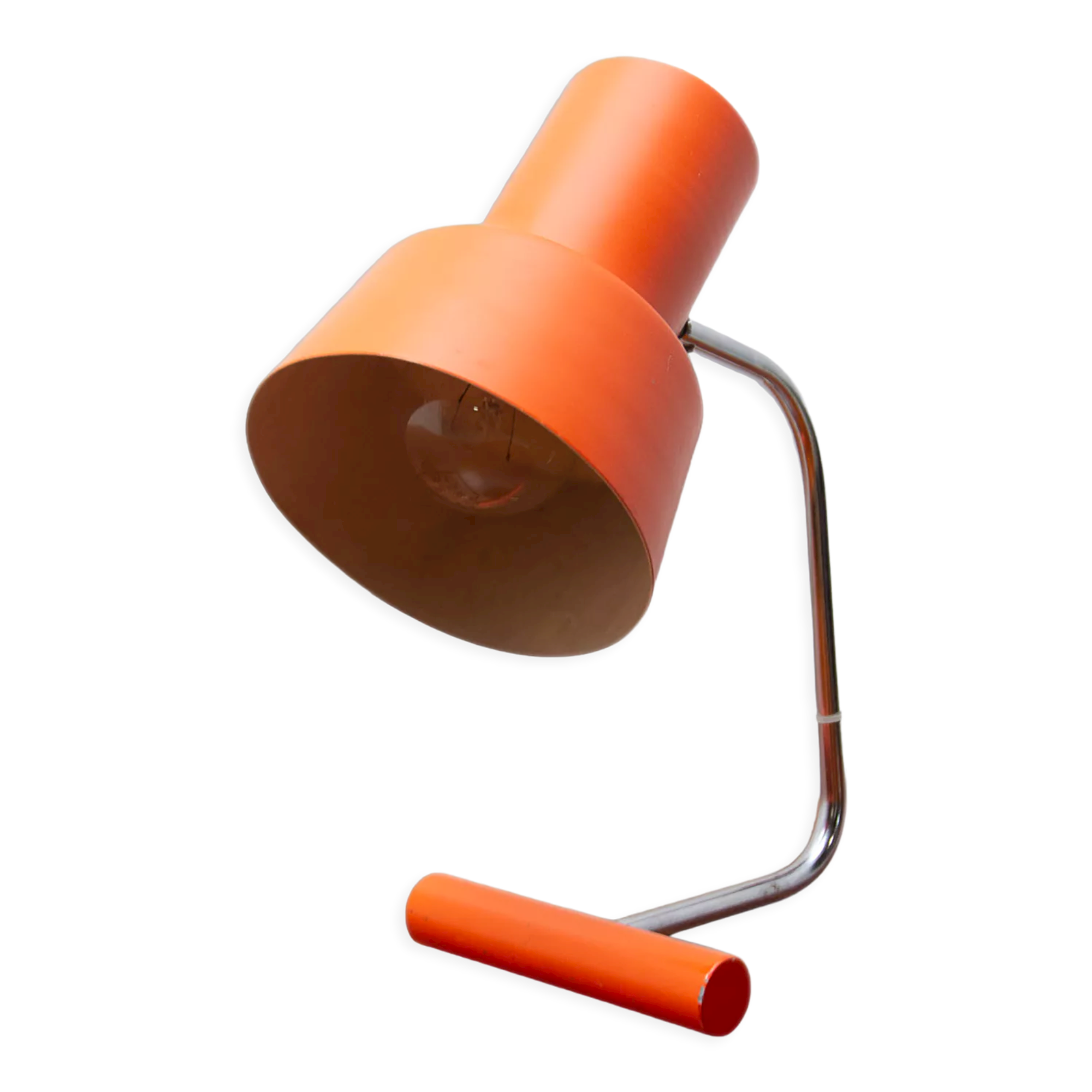 Mid century adjustable desk lamp by Josef Hurka for Napako, Czechoslovakia