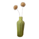 Vase bouteille vintage en scoubidou