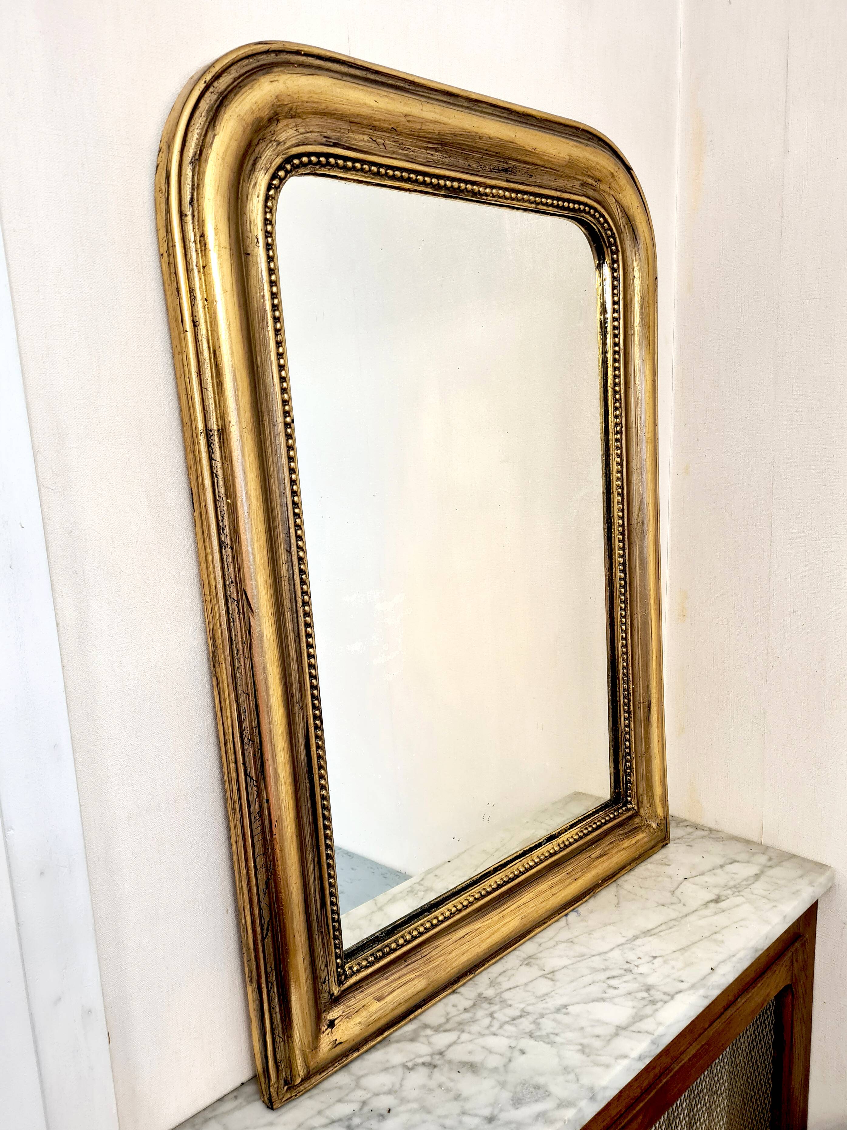 Antique Louis-Philippe mirror "Melchiore"