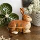Ceramic rabbit, zoomorphic terrine