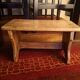Wooden farm stool, handicraft, XIXh century