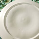 Set of 6 Niderviller oyster plates, moss décor