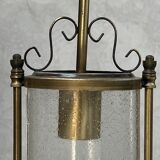 Bronze hanging lantern.
