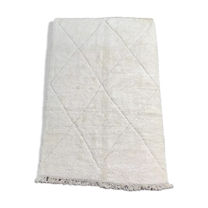 Tapis berbère losange blanc 200x320