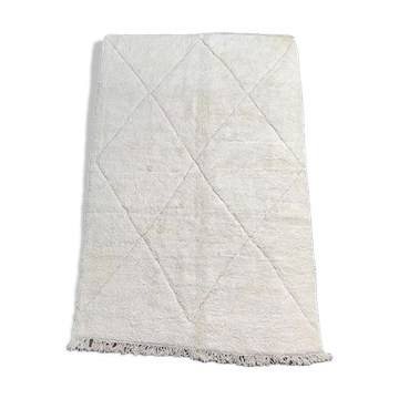Tapis berbère losange blanc 200x320 cm
