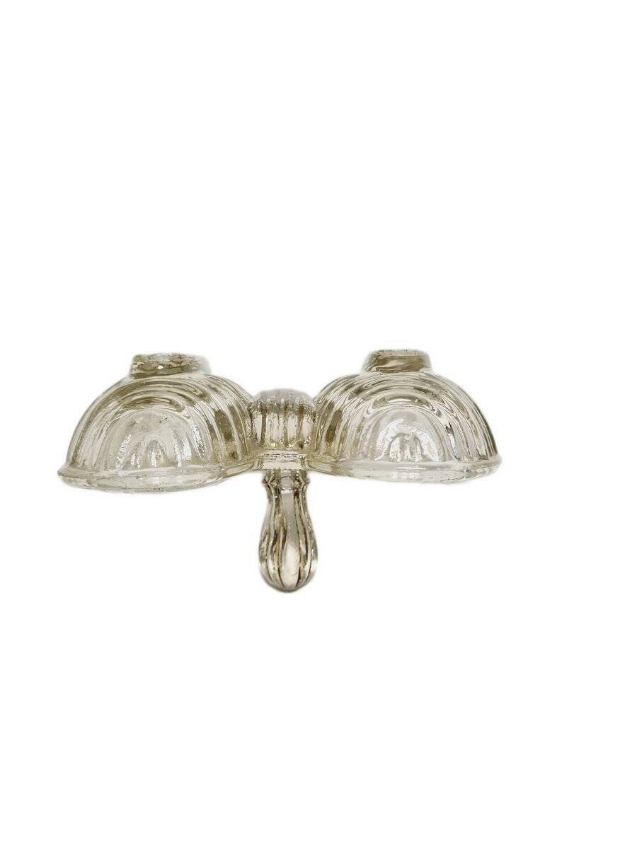 Art Nouveau salt and pepper holder by HSG Ząbkowice, Poland, 1920s