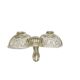 Art Nouveau salt and pepper holder by HSG Ząbkowice, Poland, 1920s