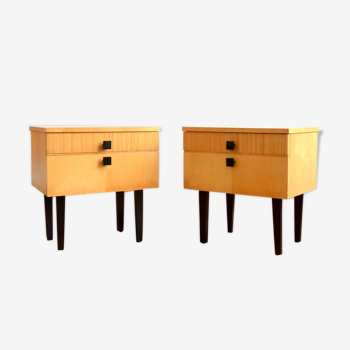 Pair of vintage bedsides 1960